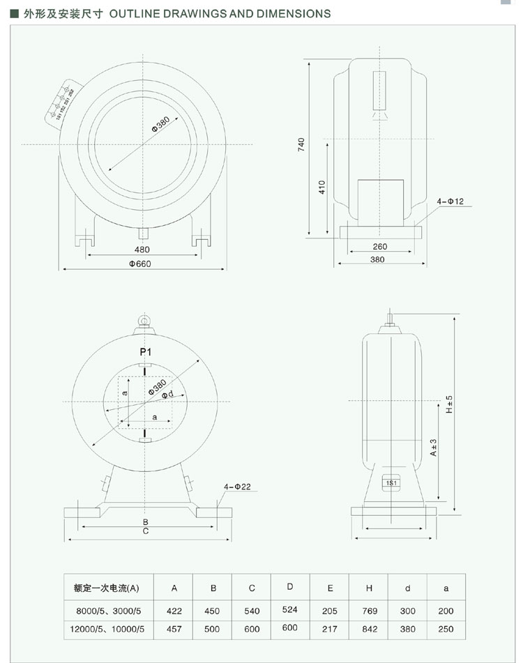 LMZ1-20、LMZD1-20、LMZD2-20 电流互感器